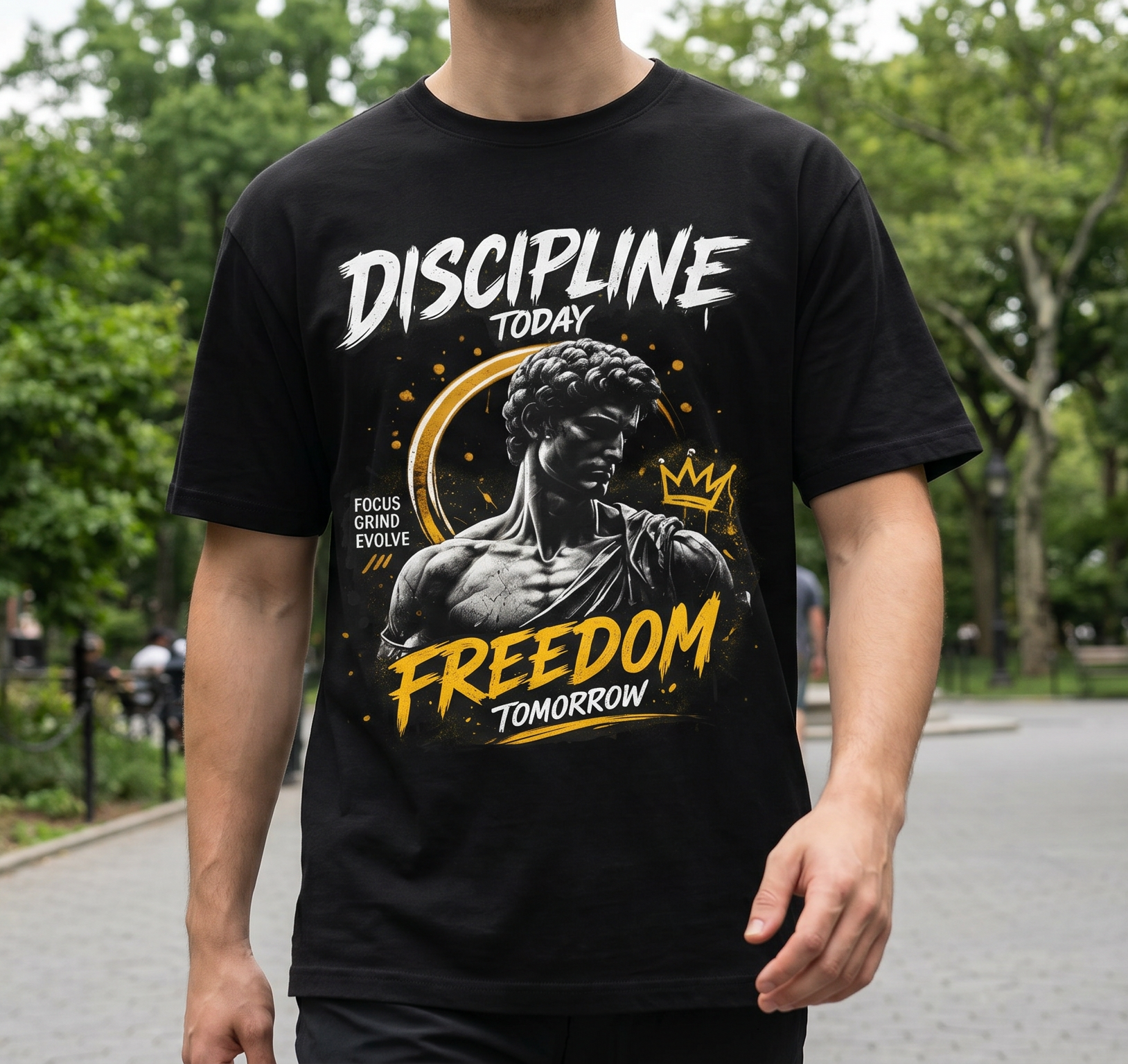 DISCIPLINE TODAY FREEDOM TOMORROW